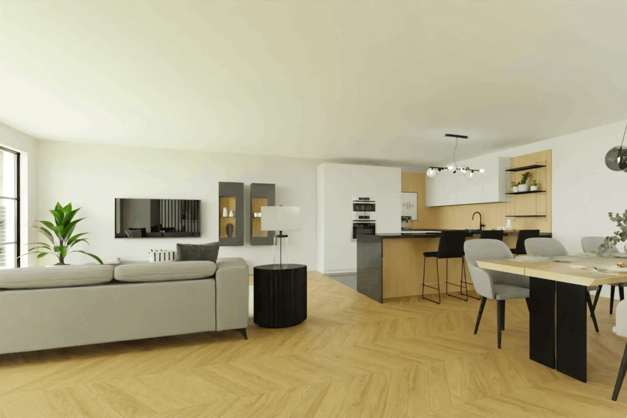 Modell - digitales Büro