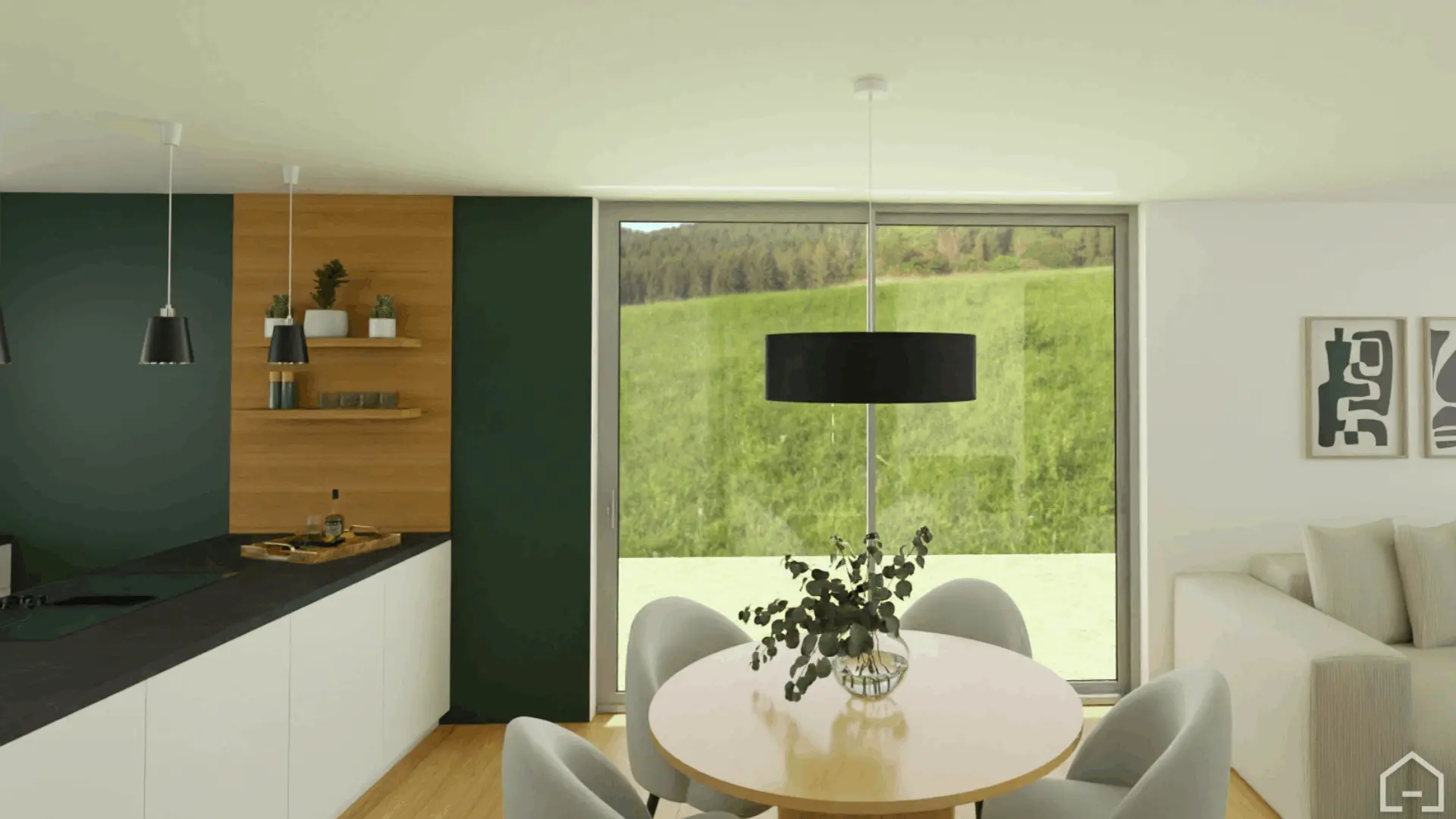 Modell - digitales Büro