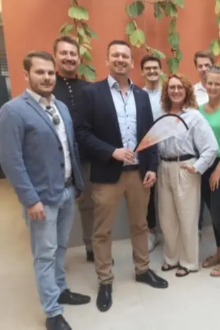 Junge Wirtschaft am Netzwerken